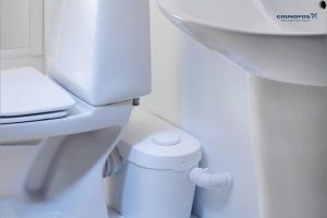 Bơm Chuyên Dụng Nhà Vệ Sinh SOLOLIFT2 WC-3 – Giải Pháp Xử Lý Nước Thải Hiệu Quả