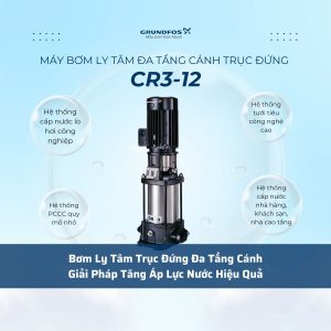 Bơm Ly Tâm Trục Đứng Đa Tầng Cánh – Giải Pháp Tăng Áp Lực Nước Hiệu Quả