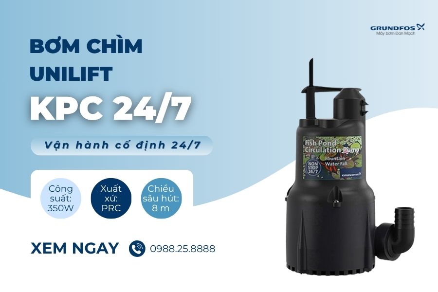 Top Máy Bơm Chìm Công Nghiệp Được Ưa Chuộng Nhất Hiện Nay